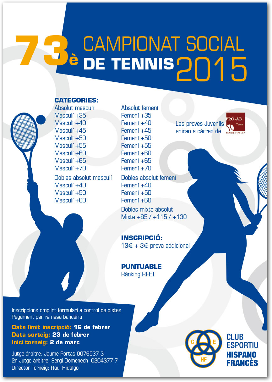 73è Campionat Social de Tennis