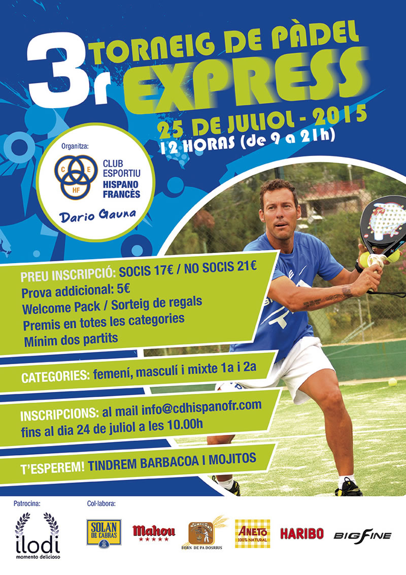 3r Torneig Express de Pàdel
