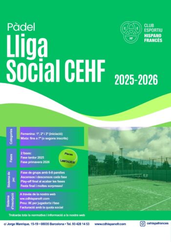 Pàdel LLiga Social CEHF